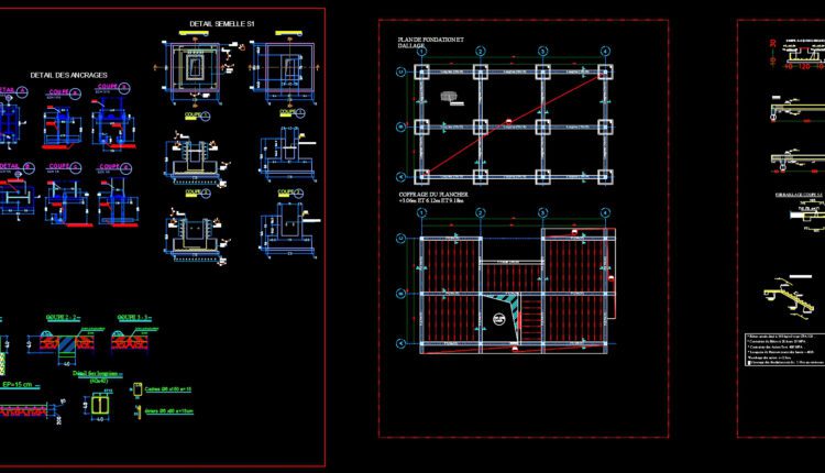 29.Autocad drawings of Chocolat Production Factory For Free Download