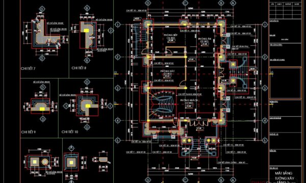 4 years ago
                

                
             2,5443-Story Classic Villa Plans Details AutoCAD File 12.3×16.7m
