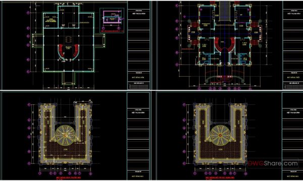 4 years ago
                

                
             1,4763-Story Classic Villa Plans Details AutoCAD File 16.5x19m