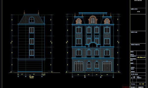4 years ago
                

                
             1,5915-Story Classic House Project AutoCAD File 7×12.4m