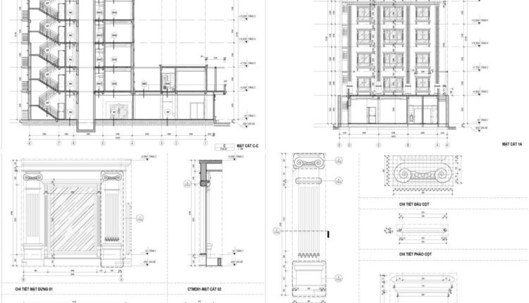 6 Floors Luxury Hotel Full File PDF 12.3×26.7m
