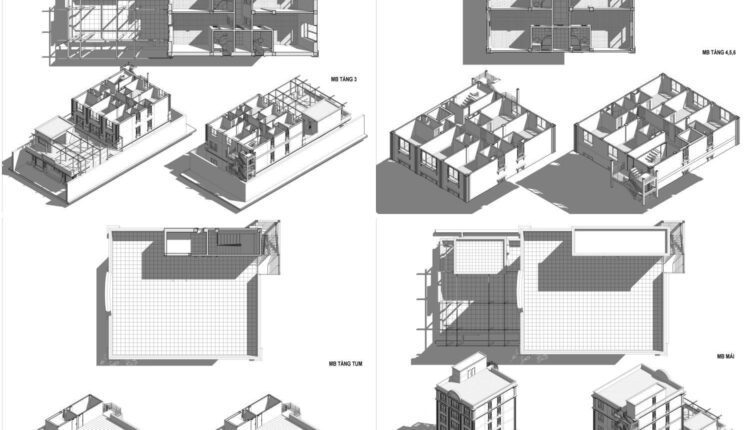 6 Floors Luxury Hotel Full File PDF 12.3×26.7m