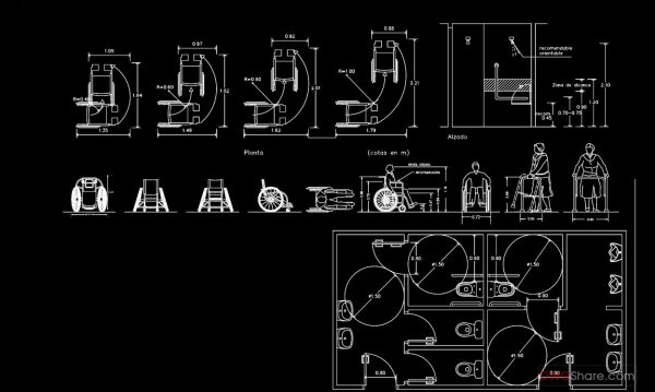 4 years ago
                

                
             3,57469.Free drawings of toilet for disabled persons in autocad
