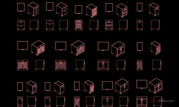 4 years ago
                

                
             2,58481.Drawer Cabinet AutoCAD blocks free download