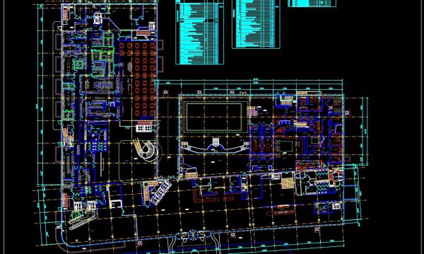 4 years ago
                

                
             18,427Autocad drawings of Hotel Ground Floor Plan For Free Download