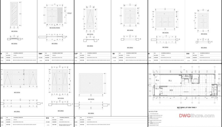 Modern 5-Story House Project PDF File Free Download