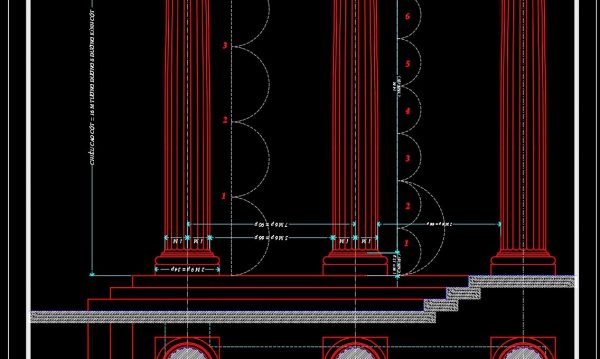 133.Neoclassical Style Decor CAD Design Elements