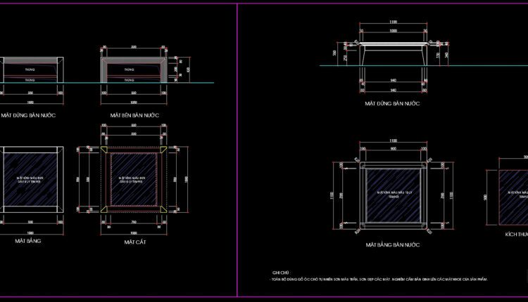 175.Walnut Tables Cad Blocks free download