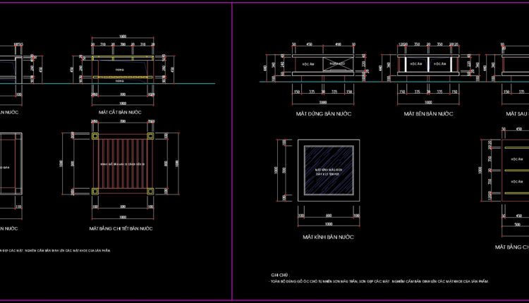 175.Walnut Tables Cad Blocks free download