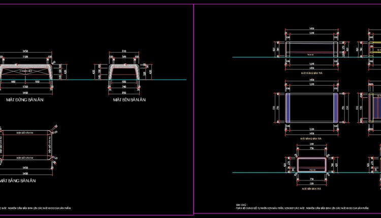 175.Walnut Tables Cad Blocks free download