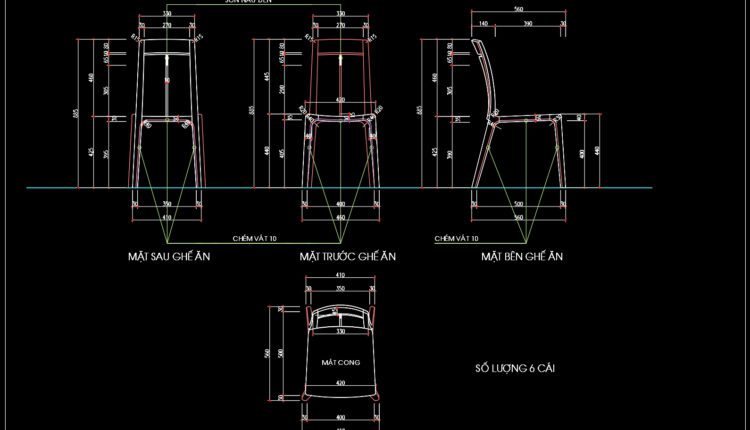 189.Walnut Chairs Cad Blocks free download