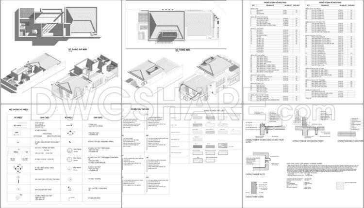 3-Story House A Complete Project PDF File 7.1×23m