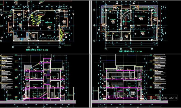 4 years ago
                

                
             2,6574-Stories House a Complete Project AutoCAD File 8x12m