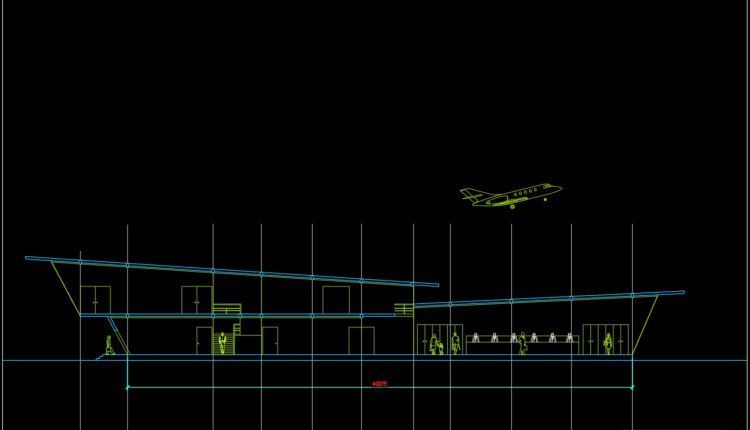 Autocad Drawing Of Car Station For Download