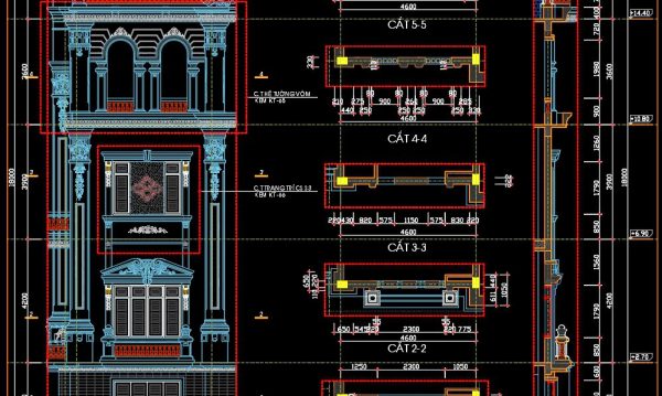 116.Classical Architectural details Blocks free download