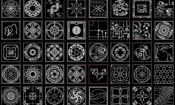 225. Paving Design CAD Blocks
