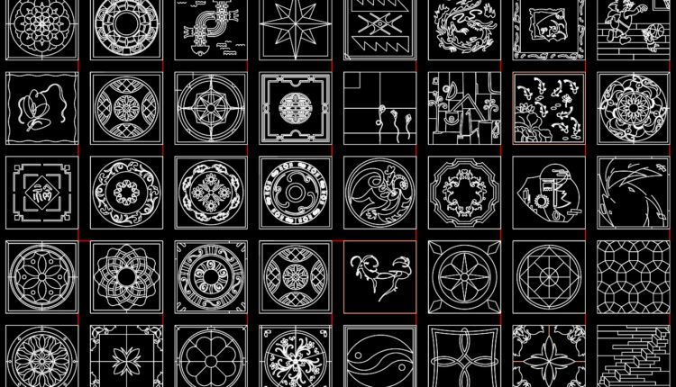 225. Paving Design CAD Blocks