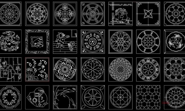 228. Paving Design CAD Blocks