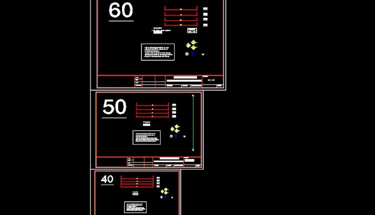 24.Title blocks layout in metric