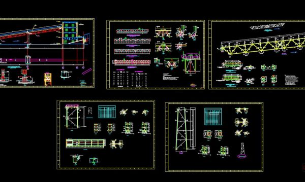 4 years ago
                

                
             6,70763.Free Download of Belt Conveyor Foundation and Steel Connection Autocad Drawing DWG