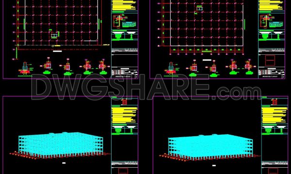 3 years ago
                

                
             2,55169.Free Download of Steel Ground Floor Framing Plan Details Autocad Drawing DWG