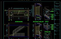 6.Classic railing AutoCAD file free download