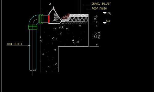 4 years ago
                

                
             3,21487.Free Download of Rain Water Outlet Parapet Type Installation Autocad Drawing DWG