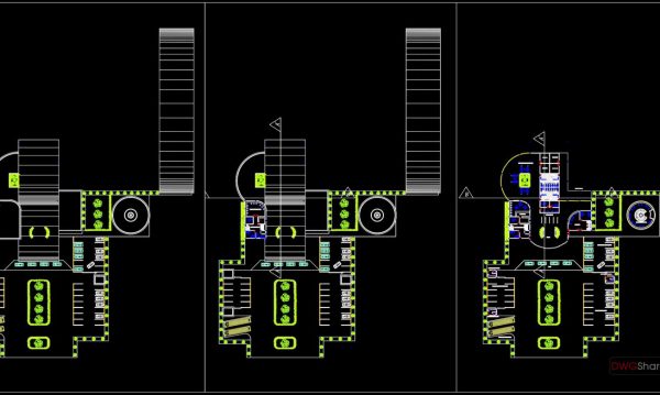 Autocad Drawing Of Airport Systems Details For Download