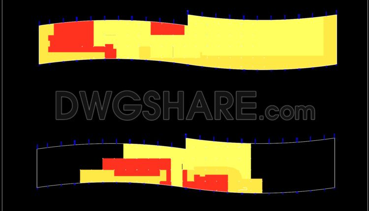 Autocad Drawing Of Plans Xela Air Terminal For Download
