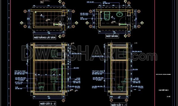 3 years ago
                

                
             829108.WC Layout Plan and elevations details AutoCAD drawing download