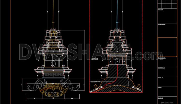 125.Classical Architectural details Blocks free download