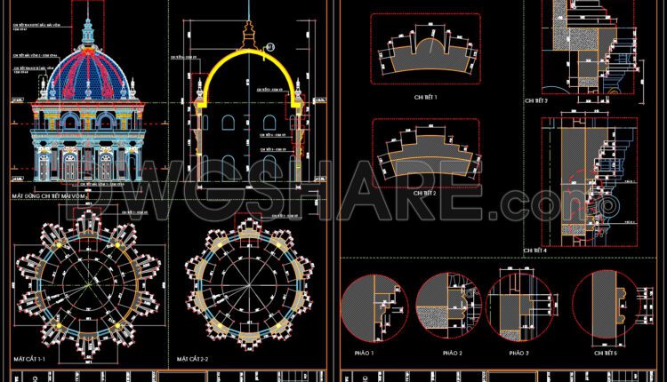 132.Classical Architectural details Blocks free download