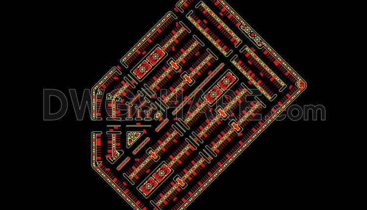 3. Autocad Drawing Of Parking For Free Download