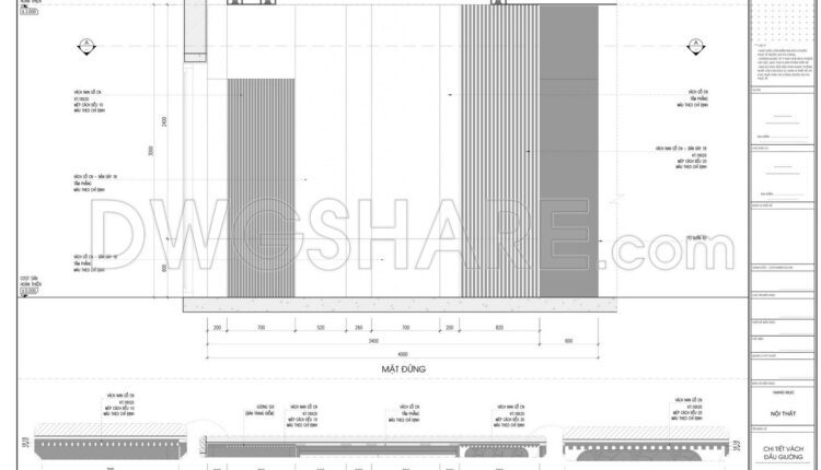 39.Detailed Drawings Of Bedroom In Autocad File