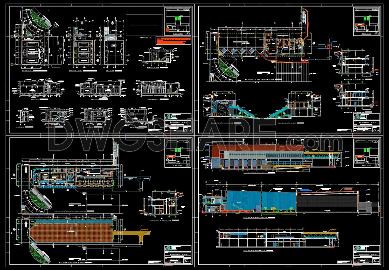 Free Cad Blocks, download DWG models for architects, designers, engineers