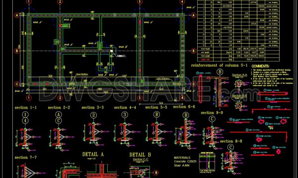 3 years ago
                

                
             2,69073.Free Download of High Voltage Substation Building Conctruction Design Autocad Drawing DWG