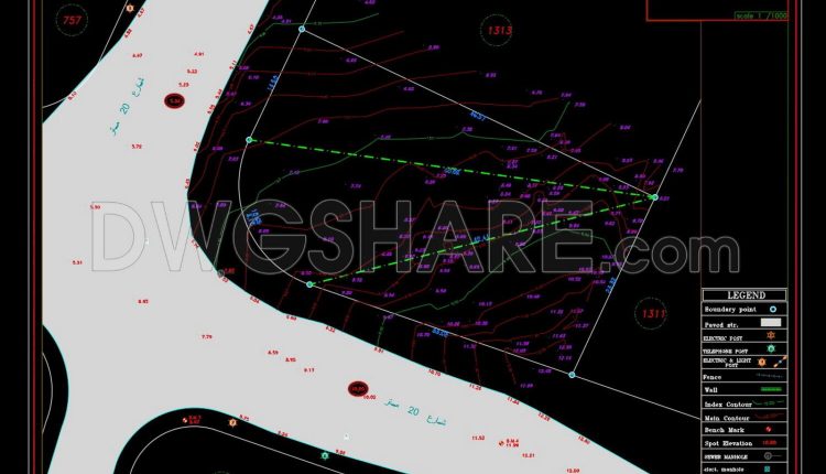 105.Autocad Drawings Of Urban landscaping For Download