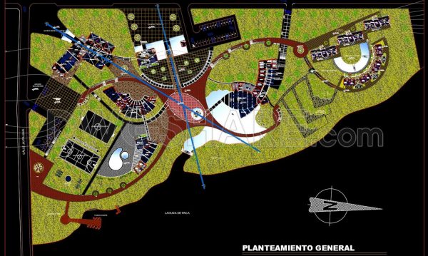 107.Autocad Drawings Of Plano general paca For Download