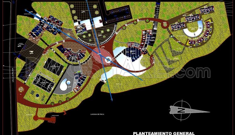 107.Autocad Drawings Of Plano general paca For Download