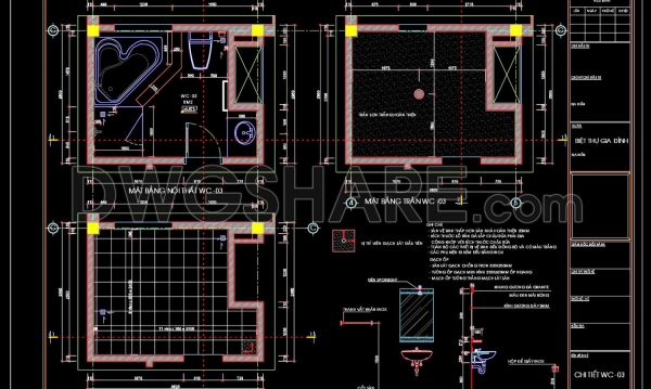 3 years ago
                

                
             810116.WC Layout Plan and elevations details AutoCAD drawing download