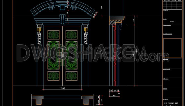 134.Classical Architectural details Blocks free download