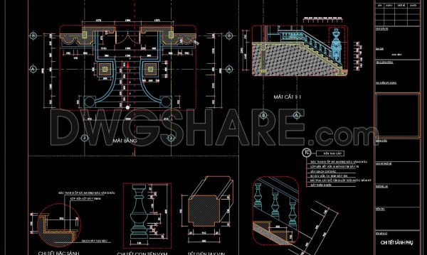 3 years ago
                

                
             1,089137.Detailed drawing of the three-step stairs of the house free download