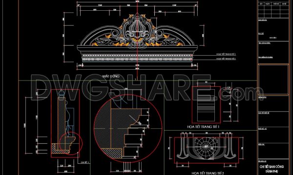 138.Classical Architectural details Blocks free download