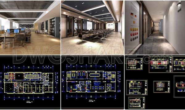 3 years ago
                

                
             4,229184. 650m2 office interior construction drawings and renderings