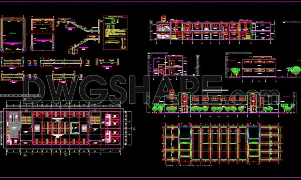 3 years ago
                

                
             1,51375.Autocad Drawings Of Hotel Staircase Layout and Reinforcement For Download
