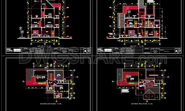 3 years ago
                

                
             2,178Autocad Drawings Of 3-Story Modern House 10m x13m For Download