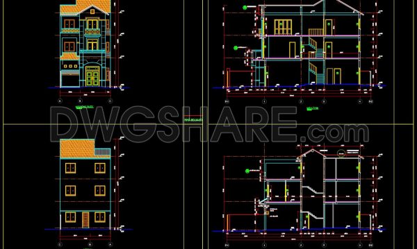 3 years ago
                

                
             1,471Drawing Of 3-Story House A Complete Project 7m x 20m For Download