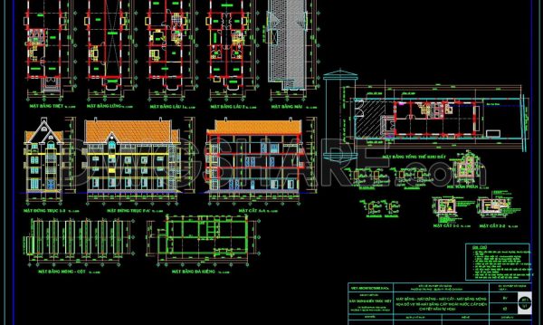 3 years ago
                

                
             2,210Drawing Of 4-Story House A Complete Project 7.2m x 19.8m For Download