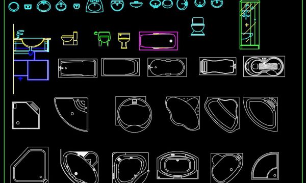 3 years ago
                

                
             1,179122.Bathtub, Wash basin, Toilet bowls free AutoCAD drawing download
