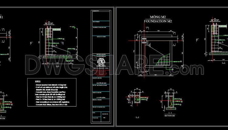 47.Autocad Drawings Of Steel Factory Plan and Elevation For Download